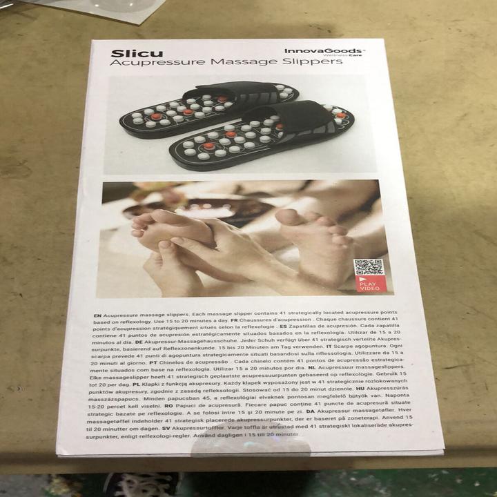 Actual product image InnovaGoods Acupressure shoes Slicu (S, M, L)