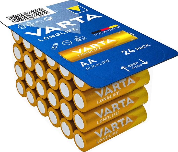 Varta Longlife (24 Stk., AA, 2800 mAh)