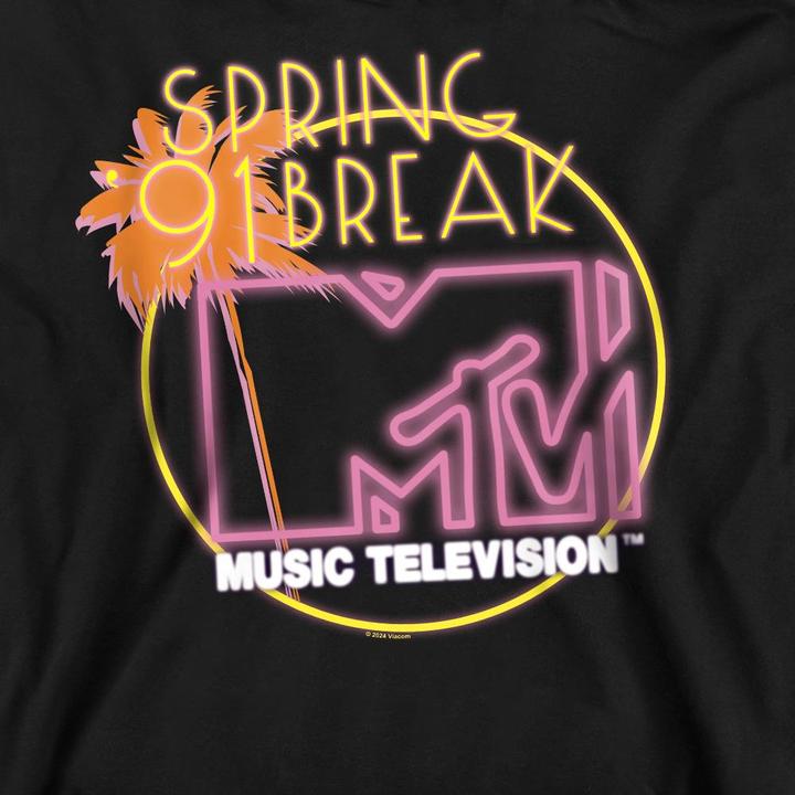 Immagine prodotto MTV Spring Break '91 Felpa Insegna al Neon Adulto Unisex (L)