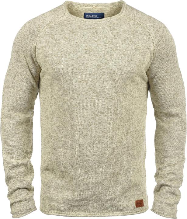 Actual product image Blend Dan Men's Jumper Knit Pullover With O-Neck Flecked (XL)