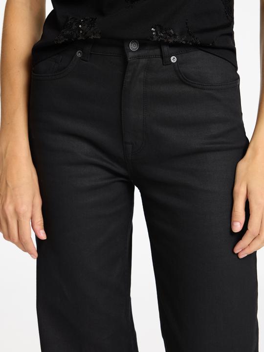 Actual product image Selected Femme Coated wide fit jeans (W29/L32)