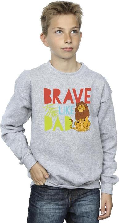 Produktbild Disney The Lion King Brave Like Dad Sweatshirt Jungen (140, 146)