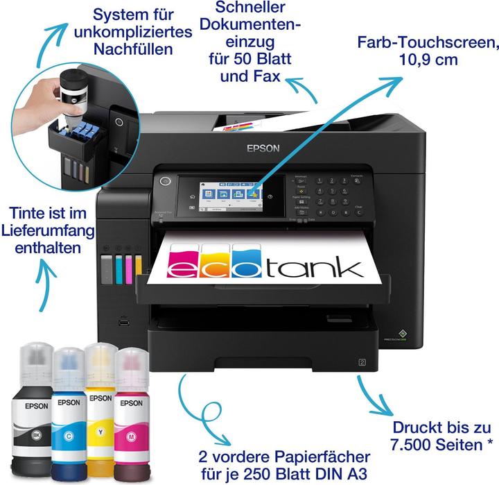 Productafbeelding Epson EcoTank ET-16600 (Inktreservoir, Kleur)