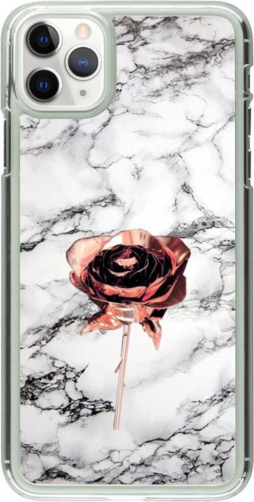 Actual product image PhoneLook Sleeve transparent Marble Rose Gold (Apple iPhone 11 Pro Max)