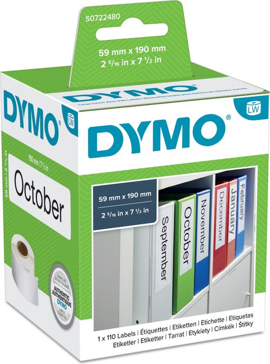 Produktbild Dymo Ordner-Etiketten