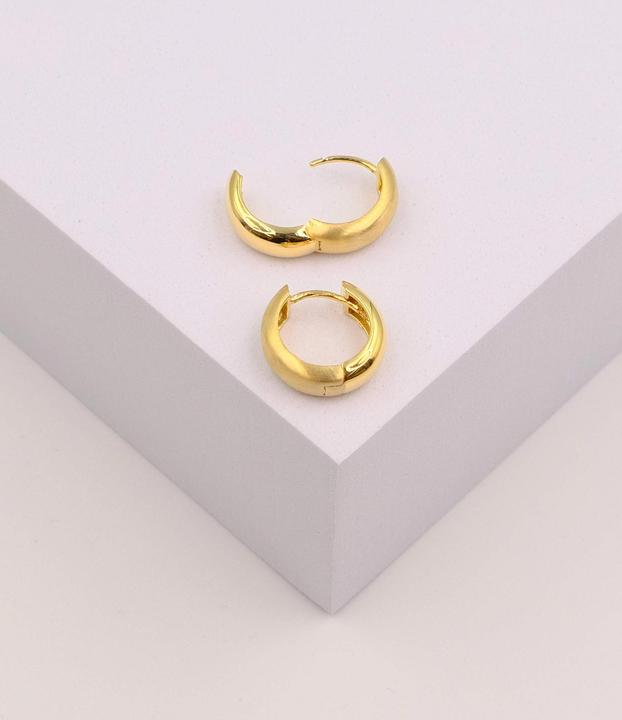 Produktbild Muau Creolen (750/18K Gelbgold)