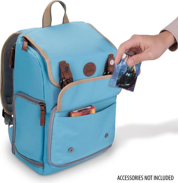 Actual product image Enhance TCG Series Trading Card Backpack Designer Edition Blue Mid-Size
