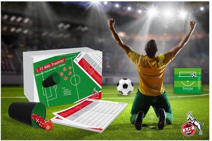 Produktbild ASS Altenburg 22182482 - 1. FC Köln Traumtor, Würfelspiel, ab 6 Jahren (DE-Ausgabe) (Deutsch)