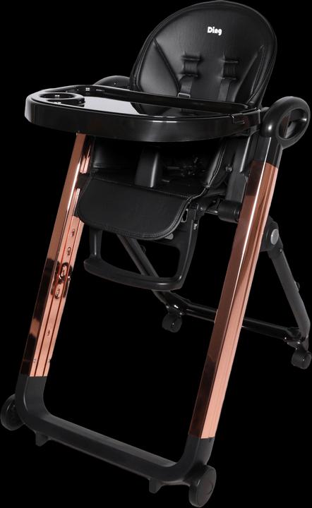 Produktbild Ding Baby Hochstuhl Royal - Schwarz/Pink (Hochstuhl)