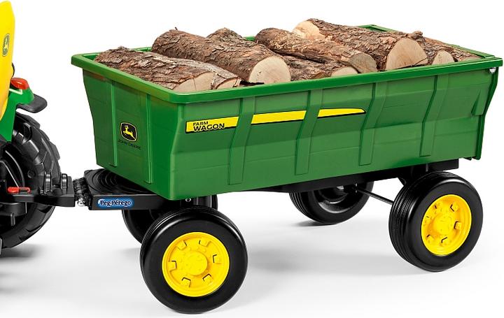 Actual product image Peg Perego Toys Farm Wagon Trailer John Deere