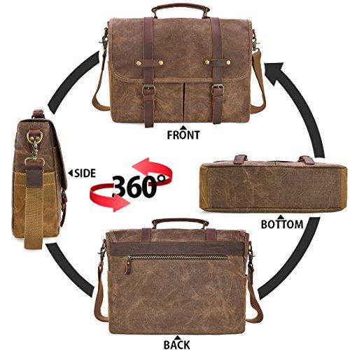 Image du produit Only-Bags.Store Hommes Sacs à bandoulière Sacoche pour ordinateur portable Imperméable à l'eau