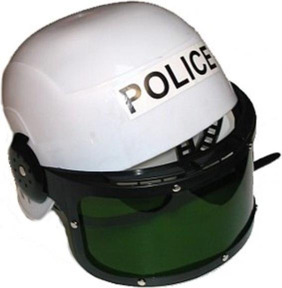 Actual product image Police helmet children D:14cm