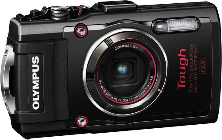 Immagine prodotto Olympus Tough TG-4, fotocamera subacquea, FullHD, resistente agli urti (16 Mpx, 1/2,3'')