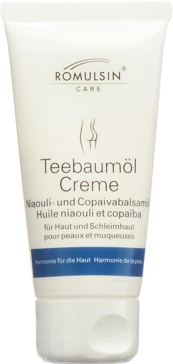Image du produit Romulsin Crème à l'huile d'arbre à thé crème (Crème pour le corps, 50 ml)