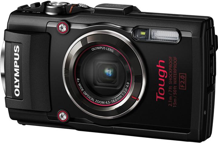 Olympus Tough TG-4, fotocamera subacquea, FullHD, resistente agli urti (16 Mpx, 1/2,3'')