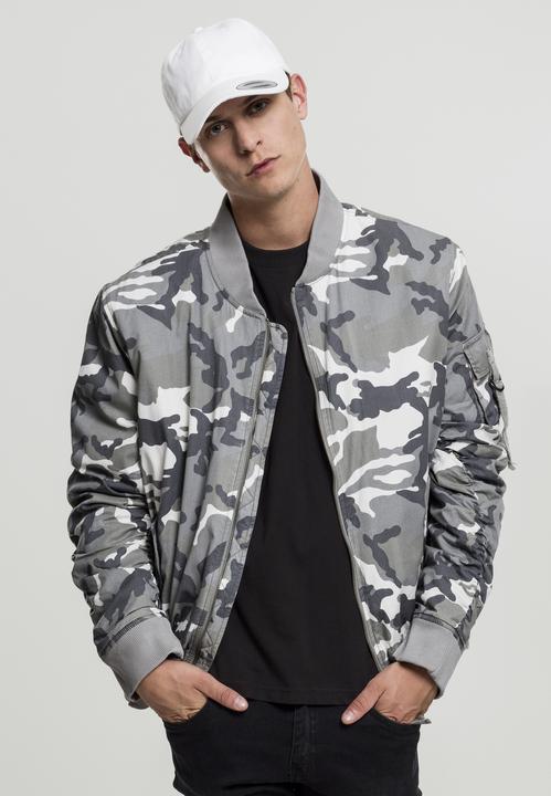Image du produit Urban Classics Vintage Camo Cotton Bomber Jacket (L)