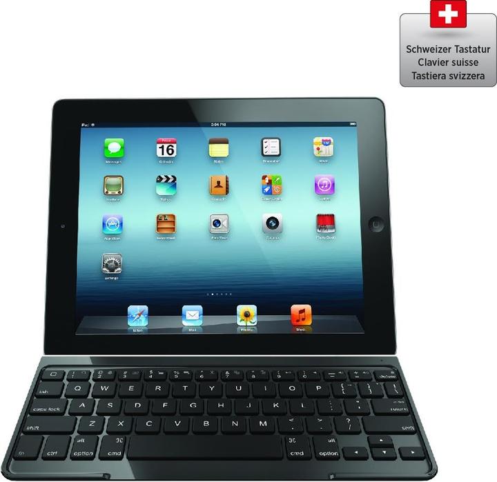 Produktbild Logitech Ultrathin Keyboard Cover (CH, iPad 2012 (4. Gen), iPad 2011 (2. Gen), iPad 2012 (3. Gen))