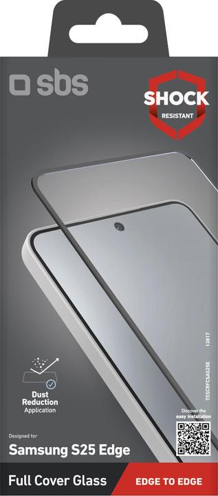 Produktbild SBS Displayglas (1 Stück, Samsung Galaxy S25 Edge)