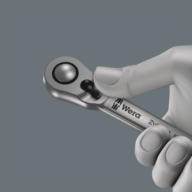 Image du produit Wera 8004 C Cliquet Zyklop Metal (1/2")