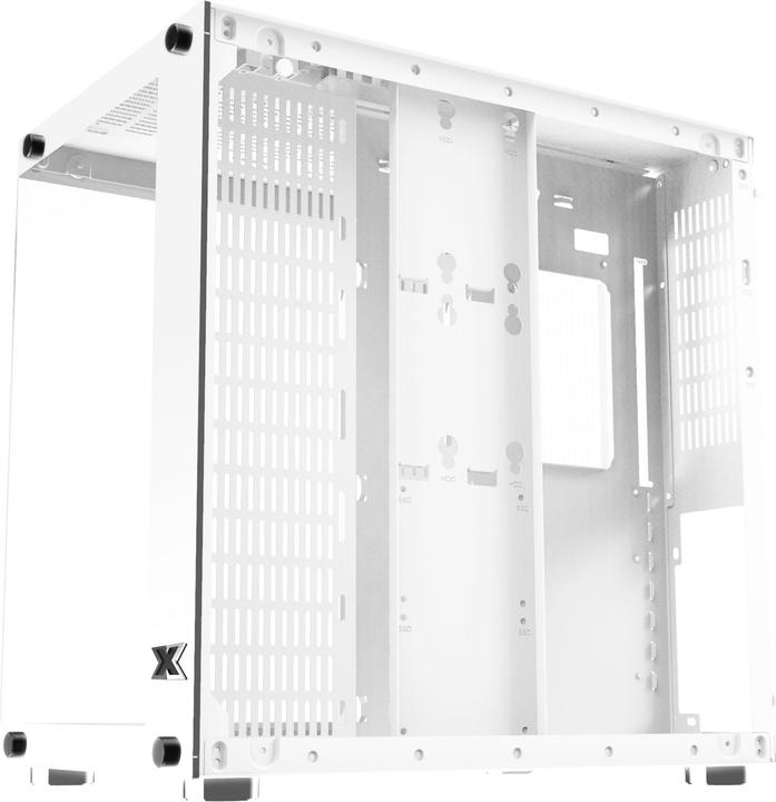 Image du produit Xigmatek Boitier Moyen Tour ATX compatible Aquarius Plus RGB avec panneaux vitrés (Blanc)