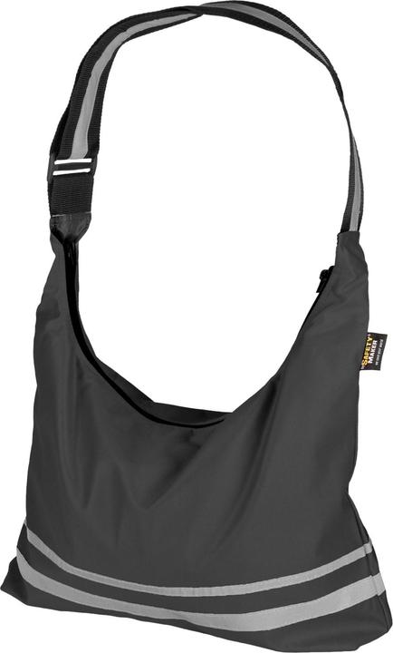 Produktbild SafetyMaker Shopping Bag mit reflektierenden Streifen schwarz