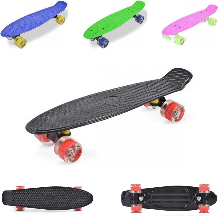 Produktbild Byox Kinder Skateboard Spice LED 22 Zoll (22.05")