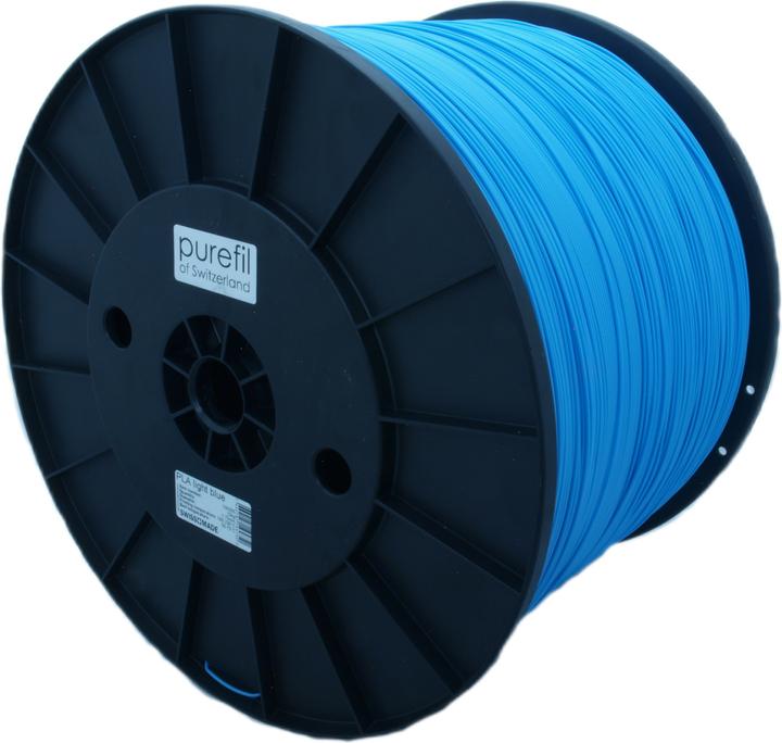 Actual product image Purefil Filament (PLA, 1.75 mm, 10000 g, Blue)