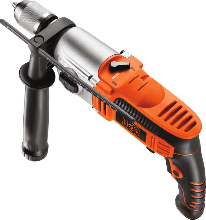 Image du produit Black & Decker Perceuse à percussion KR911K, 910 watts (Fonctionnement sur secteur)