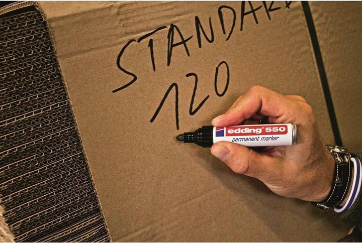 Produktbild Edding Permanent Marker 550 (Rot, 3 mm, 1 x)