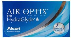 Actual product image Air Optix Plus HydraGlyde (6 Piece, Monthly lens, Spherical)