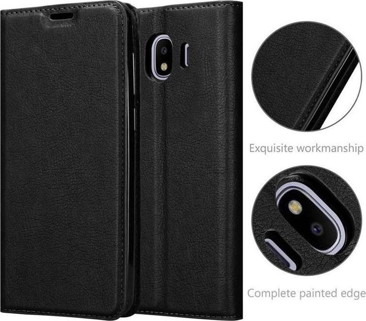 Actual product image Cadorabo Book Invisible Magnet Cover (Samsung Galaxy J4 (2018))