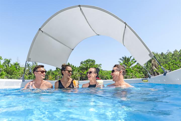Image du produit Bestway Parasol pour piscine hors sol 2,11 à 3,44 m