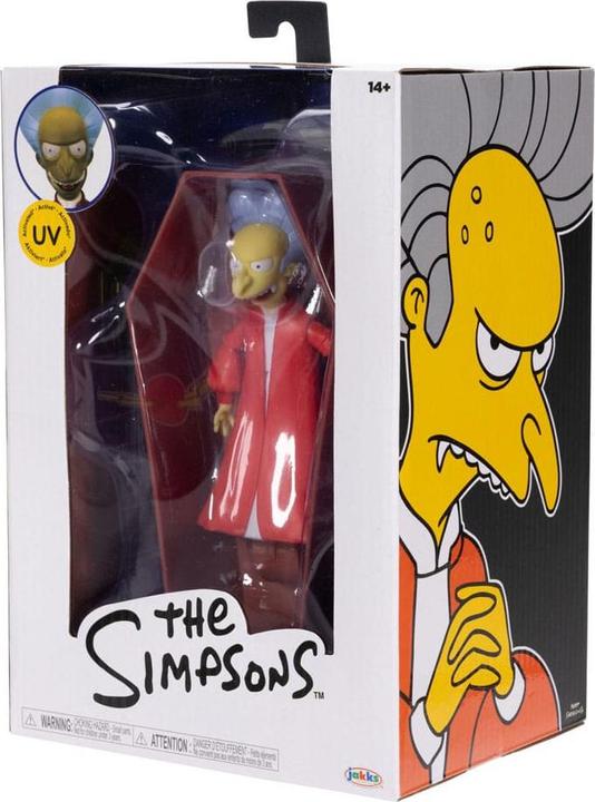 Actual product image Jakks Pacific Simpsons Premium Action Figure Count Burns 13 cm