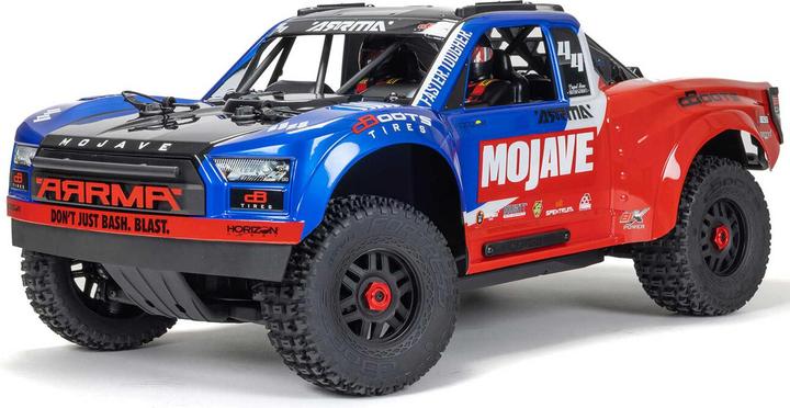 Immagine prodotto Arrma Camion da corsa breve Mojave 4x4 4S BLX Blu, ARTR, 1:8 (ARR Quasi lettura a corredo)