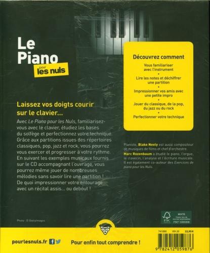 Actual product image Le Piano pour les Nuls (German, Neely Blake, Rozenbaum Marc, 2020)