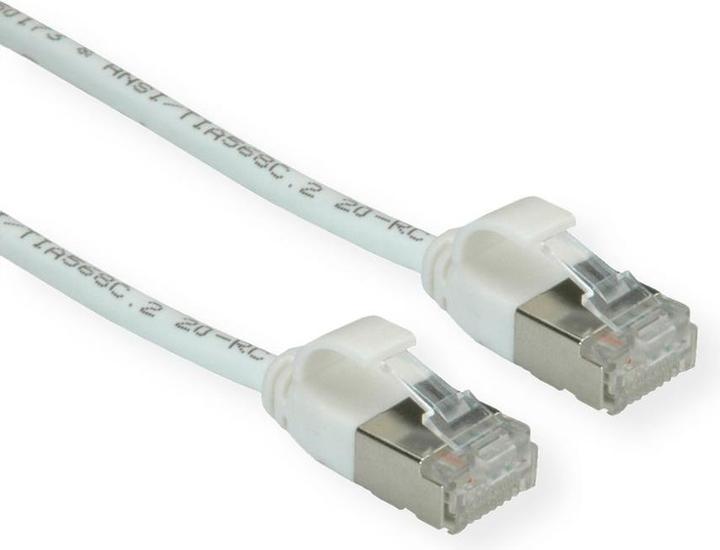 Produktbild Roline U/FTP DataCenter Patchkabel Kat.6A (Class EA), LSOH, slim (U/FTP, CAT6a, 0.30 m)