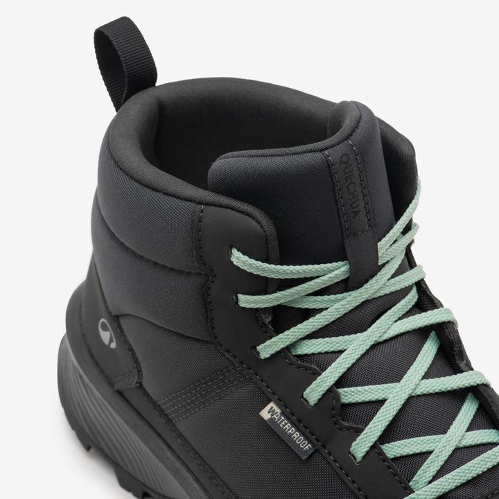 Produktbild Quechua Wanderschuhe Damen halbhoch wasserdicht - NH100 grau (36)