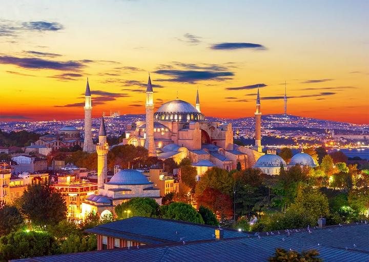 Produktbild Enjoy Puzzle ENJOY-1359 - Hagia Sophia bei Sonnenaufgang, Istanbul, Puzzle, 1000 Teile (1000 Teile)