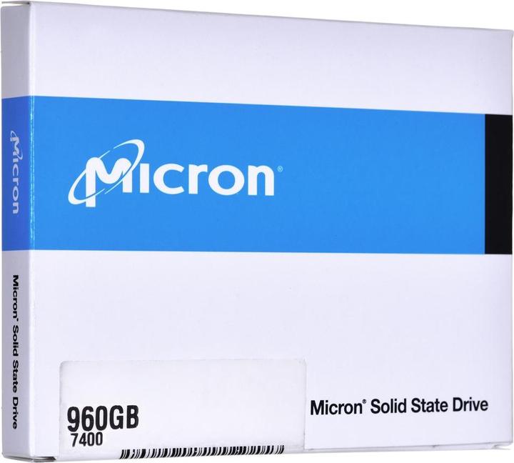 Actual product image Micron 7400 PRO NVMe U.3 SSD (960 GB, 2.5")