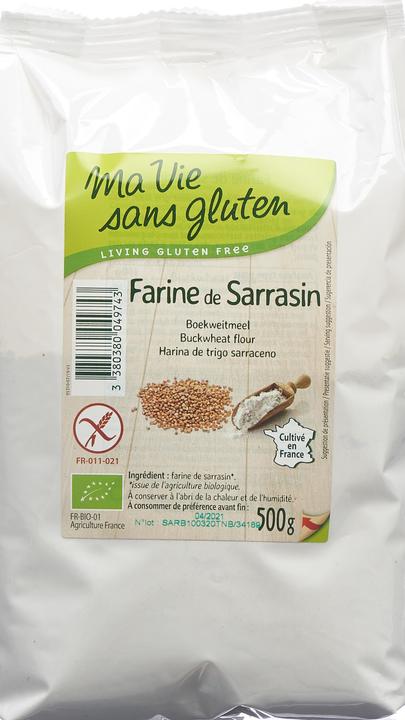 Ma vie sans Gluten Farina di grano saraceno (500 g)