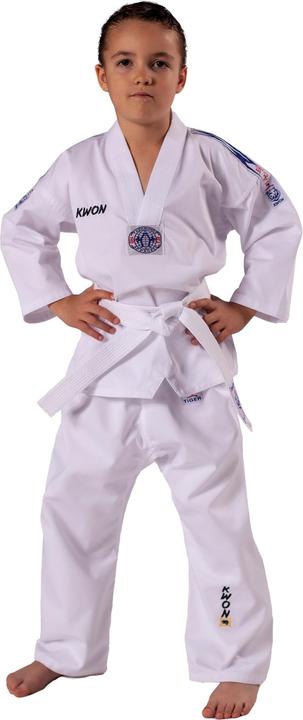 Produktbild Kwon kimono taekwondo mädchen blue tiger (100 C)