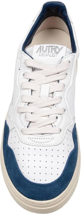 Image du produit Autry medalist sneakers in leather and suede color white and blue (43)