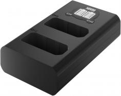 Produktbild Newell Set aus DL-USB-C Zweikanal-Ladegerät und zwei EN-EL14-Akkus für Nikon (Kamera Akku Ladegerät)
