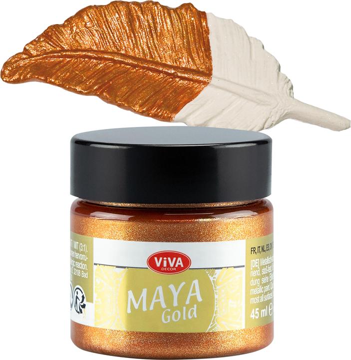 Produktbild Viva Decor Maya Gold, 45ml (orangegold, 45 ml)