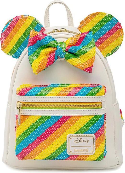 Produktbild Loungefly Disney Minnie Rainbow Rucksack 26cm