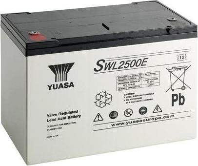 Actual product image Yuasa SWL2500E 12V 93.6Ah UPS battery - Longlife (12 V, 93.60 Ah)