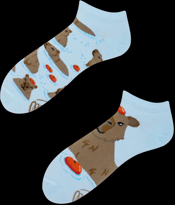 Actual product image Many Mornings Capybara sneakersocks (43 - 46)