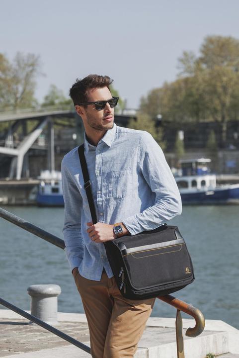 Actual product image Exacompta Sac messenger ordinateur Exactive (14) - Noir (14", Universal)