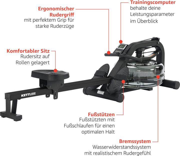 Produktbild Kettler Rower H2O