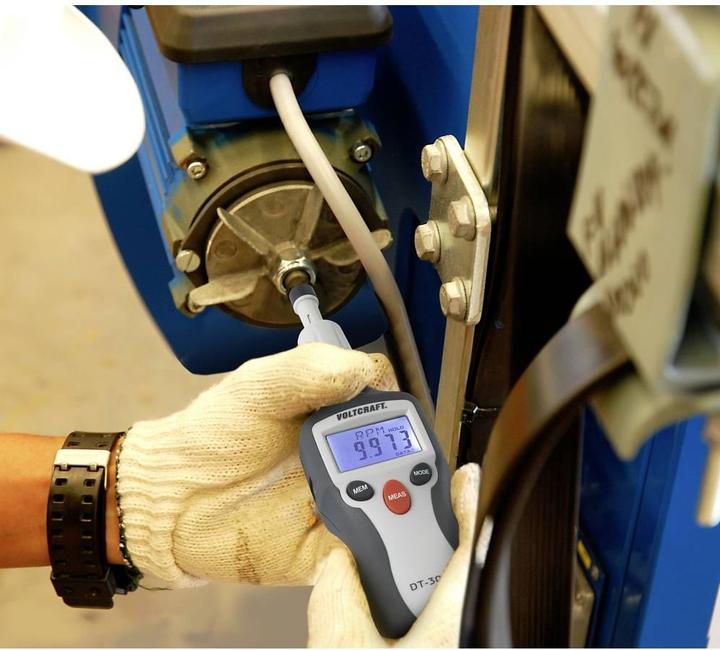 Actual product image Voltcraft Digital Hand Tachometer DT Series